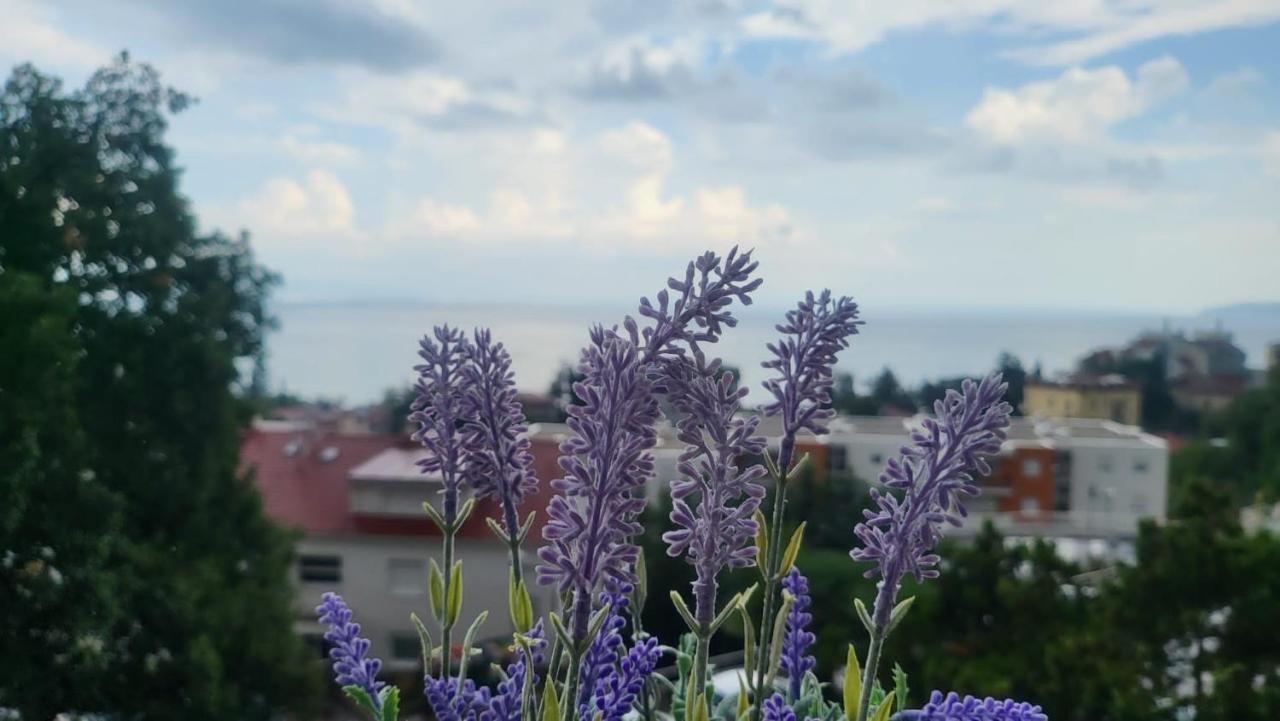 Apartment With Direct Sea View, Free Parking And Close To Beaches And Promenade Lovran Ngoại thất bức ảnh
